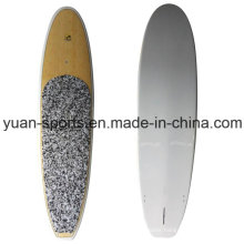 Epoxy Sup Board, Surfboard with Bamboo Veneer High Glossy Surface